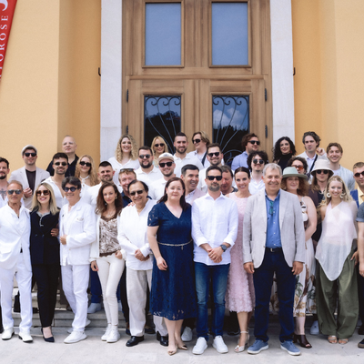 Novinarska konferenca 45. festivala z nastopajočimi